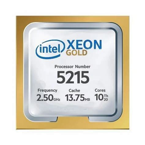 Intel Xeon Gold Processors For G10 at best price in Mumbai | ID ...