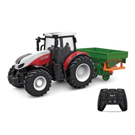 Mod Le Tracteur Agricole Rc Remorque De Voiture Radiocommand E