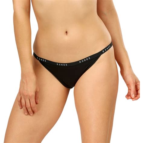 Bonds Women S Originals Beyond Soft Bikini Brief Black BIG W