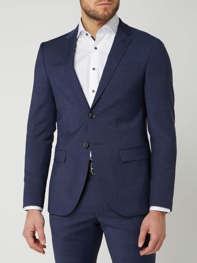 Joop Collection Slim Fit Knopf Sakko Modell Damon Blau Online Kaufen