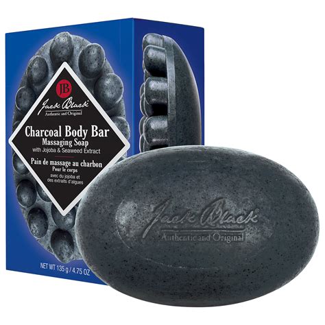 Charcoal Body Bar Massaging Soap Jack Black Sephora