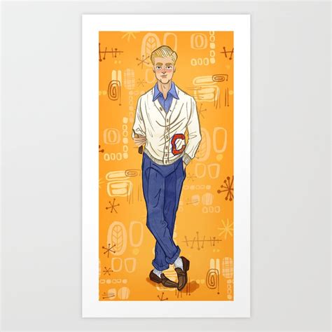 Fred Jones from Mystery Incorporated (circa 1954) Art Print by ...