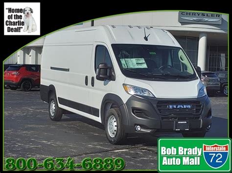 New Ram Promaster Cargo Van High Roof Wb Ext In Decatur