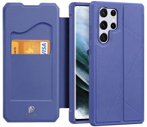 Dux Ducis Skin X Series Bookcover Galaxy S Ultra Blau Ab