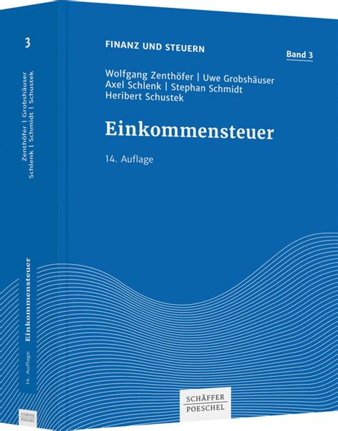 Einkommensteuer von Wolfgang Zenthöfer Buch Thalia