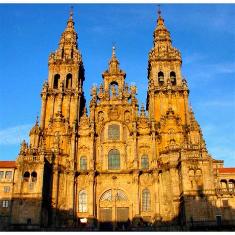 Santiago De Compostela Pilgrimage Map