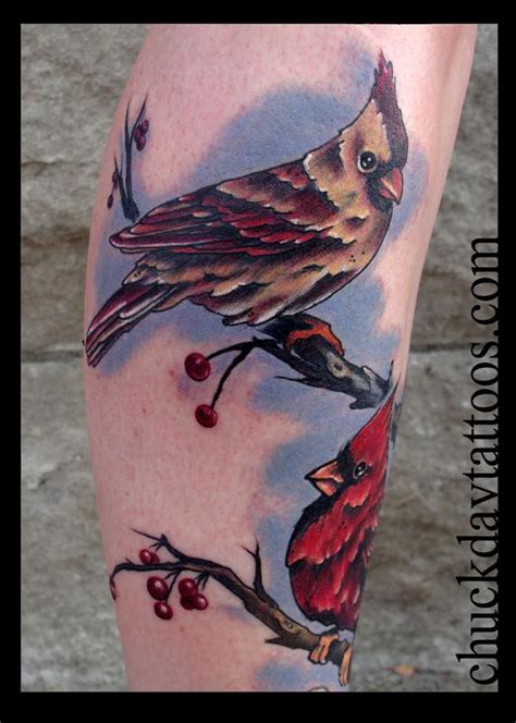 Love Birds by Chuck Day : Tattoos