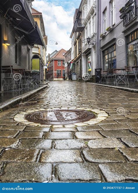The Streets of Bergen in Norway Stock Image - Image of landscape