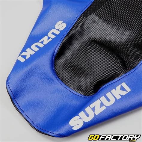 Housse de selle Suzuki RMX SMX 50 1996 2001 bleue pièce moto