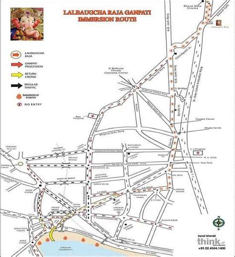 Mumbai Ganesh Immersion (Visarjan) Route, Pictures And Location ...