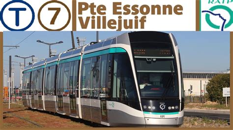 Tramway Porte De L Essone Villejuif Louis Aragon Youtube