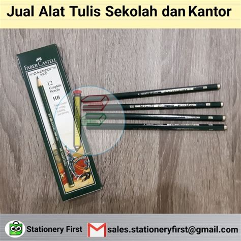 Jual Pensil 2B HB Faber Castell Jakarta Barat Stationery First