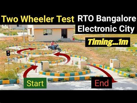 Two Wheeler Test RTO Electronic City Bangalore 2020 YouTube