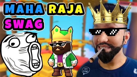 Maha Raja Swag Aa Chuke Hai Stumble Guys YouTube