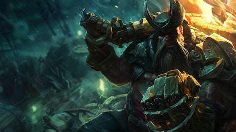 Gangplank, LoL, Special Forces, Splash Art, 4K, HD Wallpaper | Rare Gallery