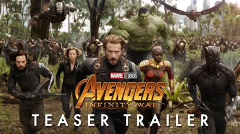 Avengers Infinity War Teaser Trailer Ufficiale Youtube