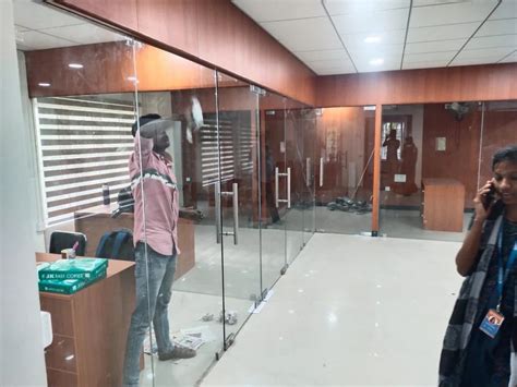 Office Glass Partition Work At Sq Ft In Chennai Id