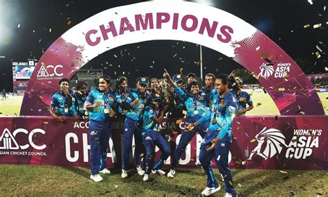 Sri Lanka S Triumph Women S Cricket Team Secures Historic Asia Cup Victory