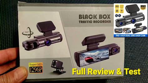 Review Test Dash Camera Black Box Traffic Recorder Super Hd P