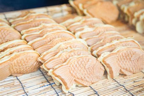 Japanese Traditional Fish Shaped Cake Stock Photo - Image of sweet, fish: 105357902