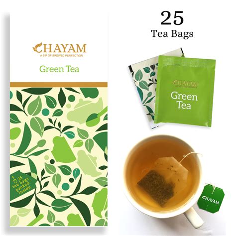 Chayam 12 Month Green Tea Bags Packaging Size 25 Tea Bags Pack Size 25 Sachets Tea Bags At