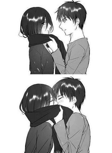 Eren X Mikasa Kiss