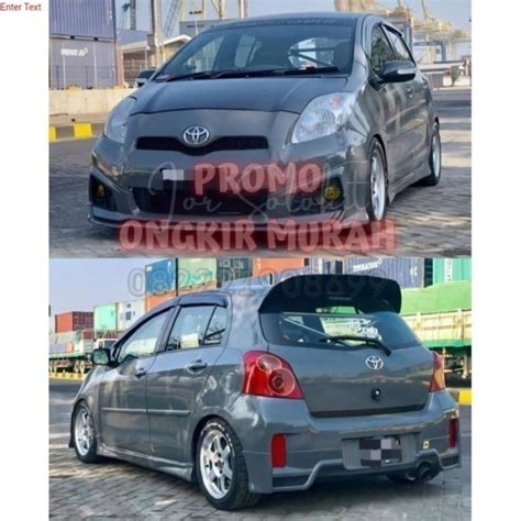 Jual Bodykit Yaris Upgrade Full Bumper Tahun 2006 2012 Kab Sragen