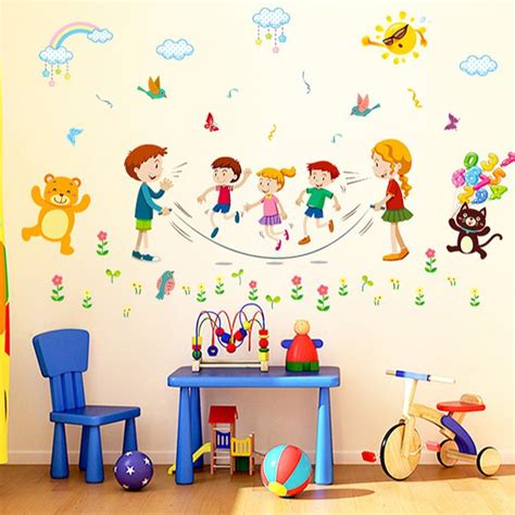 Jual AURA Wall Sticker Ruang Bermain Wallsticker Stiker Dinding