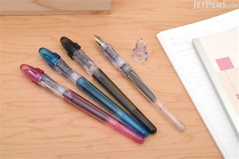 Pilot Penmanship Fountain Pen With Ergo Grip Clear Extra Fine Nib