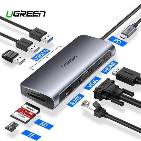 Ugreen USB HUB C HUB To Multi USB 3 0 HDMI Adapter Dock USB C Type C 3