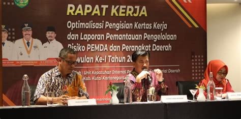 Sekda Buka Raker Optimalisasi Pengisian Kertas Kerja Dan Laporan