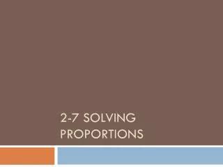 PPT - Solving Proportions PowerPoint Presentation, free download - ID ... 