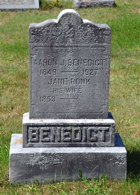 Aaron Jehu Benedict 1849 1927 Find A Grave Memorial