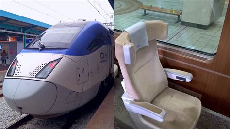 Korea High Speed Rail In First Class Ktx Sancheon Iksan Seoul Yongsan Youtube