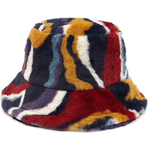 Fuzzy Bucket Hat Warm And Fun