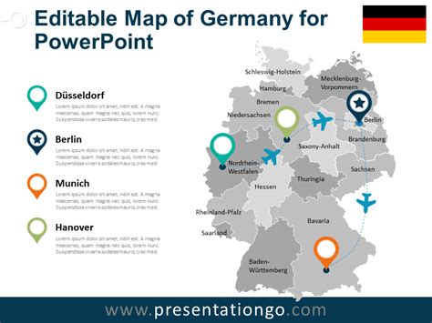 Germany Map Powerpoint