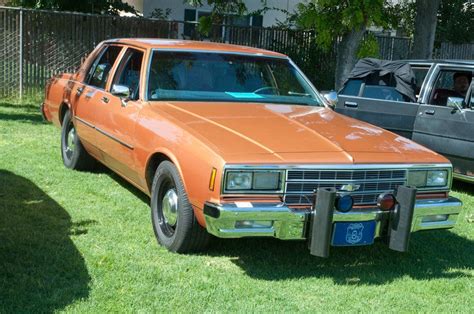 California State Police Unmarked 1984 Chevrolet Impala Police Cars