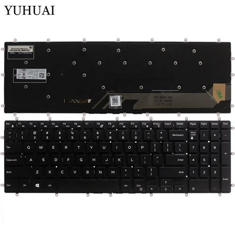 Keyboard for Dell P66F P66F001 P72F P72F002 P75F P75F001 P75F002 ...