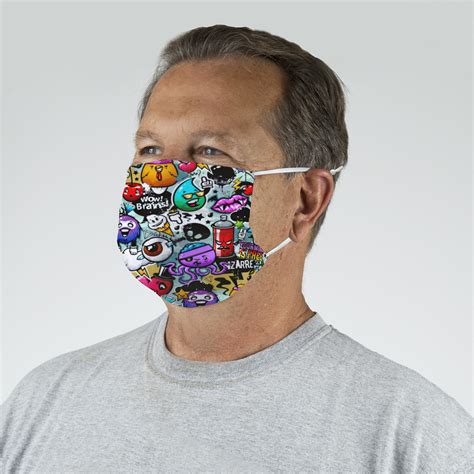 Custom Graffiti Face Mask Cover | YouCustomizeIt