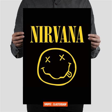 Poster Aesthetic Poster Aesthetic Poster Retro Band Vintage NIRVANA ...