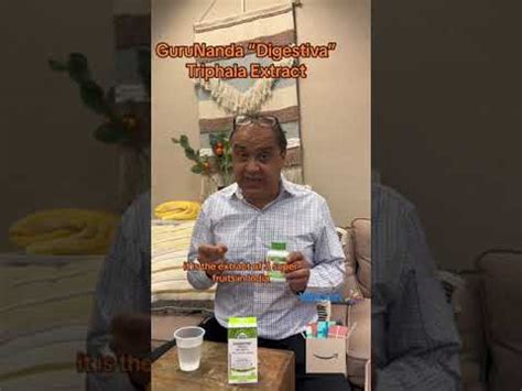 GuruNanda Digestiva Triphala Extract Shorts YouTube