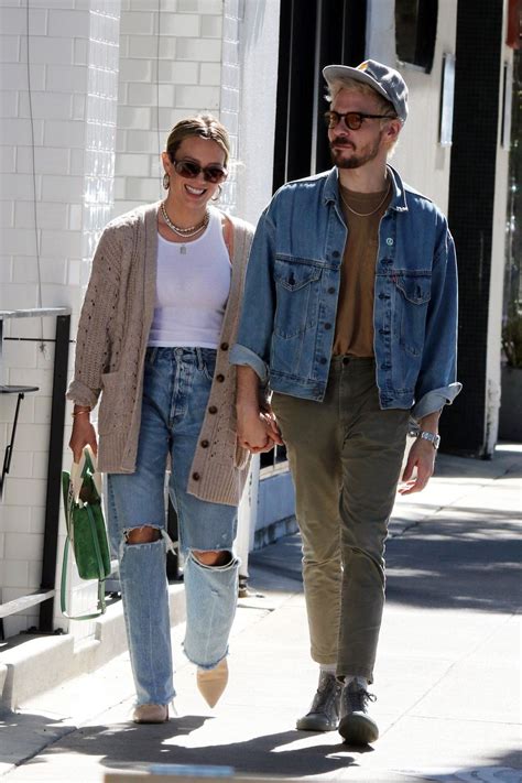 Hilary Duff And Her Husband Matthew Koma At Joans On Third In Studio