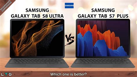 Samsung Galaxy Tab S8 Ultra 2022 Vs Samsung Galaxy Tab S7 Plus