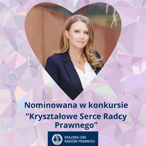 Kryształowe Serce nominacja JK M Kancelaria Prawna