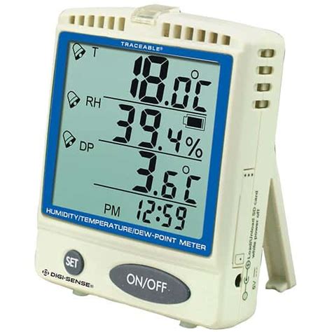 Digi Sense Traceable Digital Thermohygrometer With Dew Point Memory