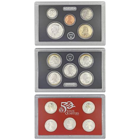 2007-2018 Us Silver Proof Mint Sets [15 Coins] Auction