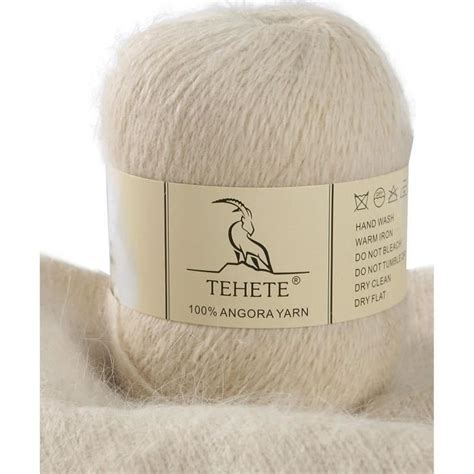 Angora Fil De Laine Tricoter Pelote De Laine Crochet Plis