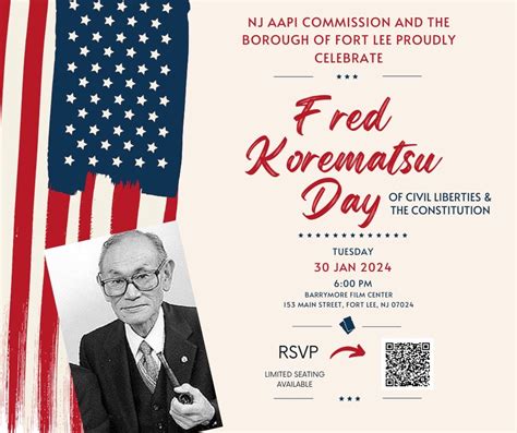 Fred Korematsu Day 2024 (Tuesday, January 30, 2024) - The Japan Studies Program at LaGuardia ...