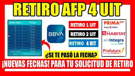 🌞retiro Afp 2022 I ¡urgente Bbva Se Pronuncia Y Extiende Nuevas Fechas