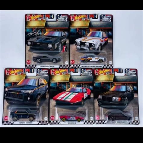 Jual HOT WHEELS BOULEVARD MIX M TOYOTA 4RUNNER MERCEDES BENZ AMG E36 Estate Special Edition 71